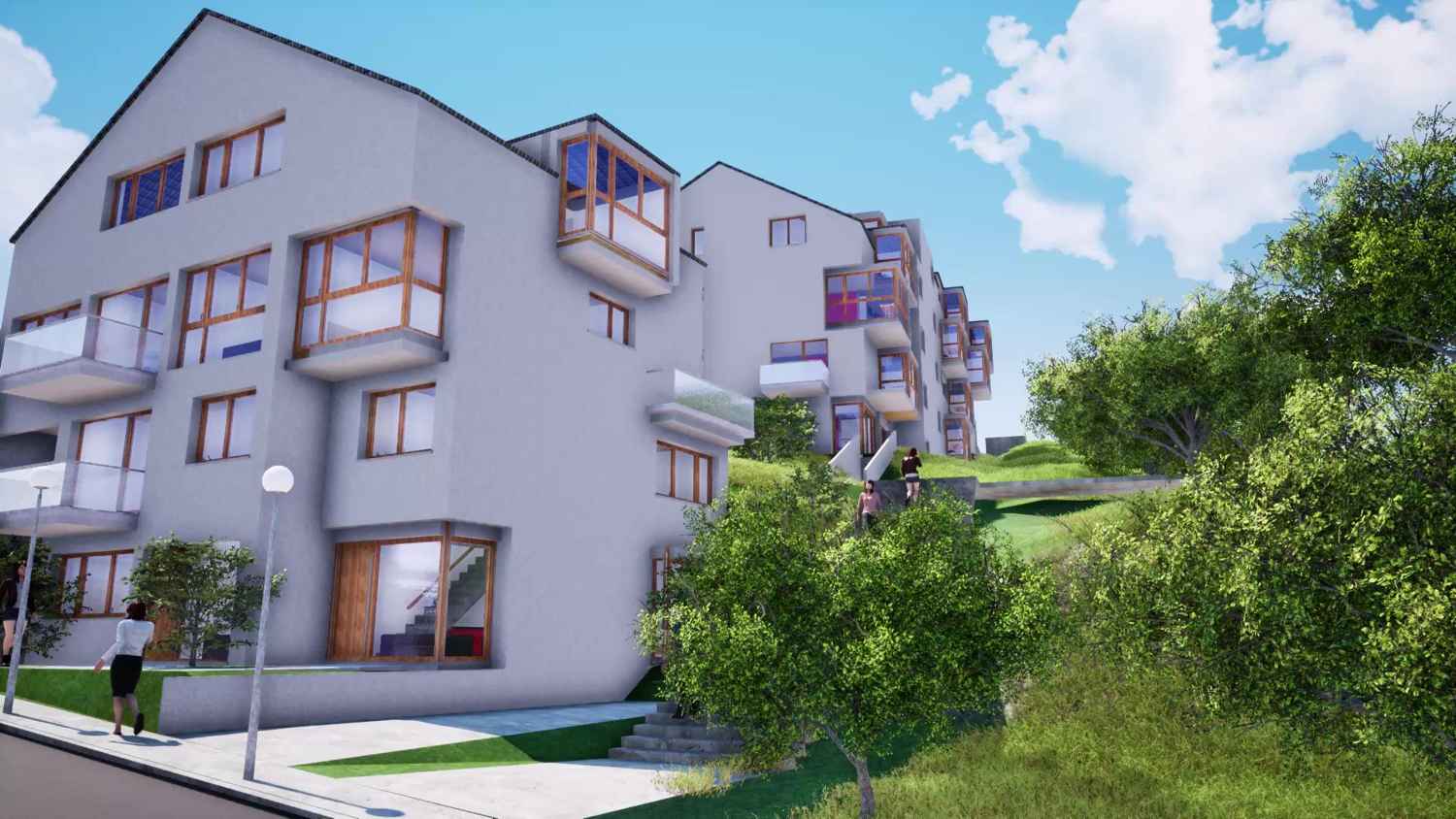 Neubau einer Wohnanlage im Ruhrgebiet