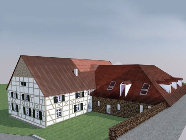 Denkmalgeschützten Hof umnutzen – Deipenbecktal 47 in Essen
