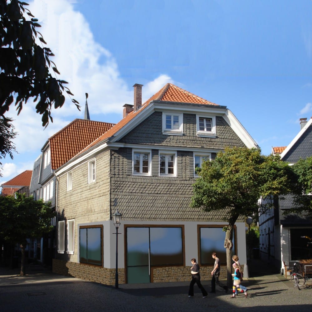 Denkmalgerechter Ladenumbau in Hattingen – Steinhagen 17 – Projektbild